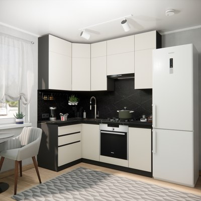 Кухонный гарнитур ВерсоМебель Эко Премиум 1.2x2.0 левая