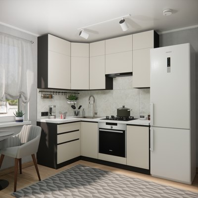 Кухонный гарнитур ВерсоМебель Эко Премиум 1.2x2.0 левая