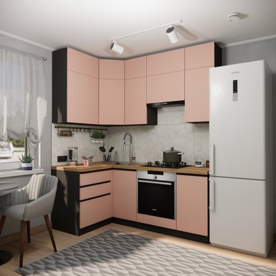 Кухонный гарнитур ВерсоМебель Эко Премиум 1.2x2.0 левая