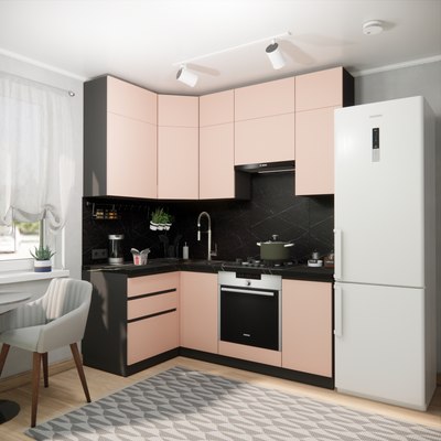 Кухонный гарнитур ВерсоМебель Эко Премиум 1.2x2.0 левая