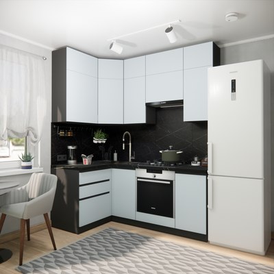 Кухонный гарнитур ВерсоМебель Эко Премиум 1.2x2.0 левая