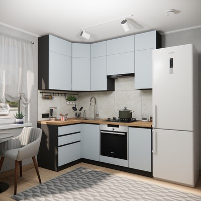 Кухонный гарнитур ВерсоМебель Эко Премиум 1.2x2.0 левая