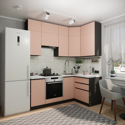 Кухонный гарнитур ВерсоМебель Эко Премиум 1.2x2.0 правая