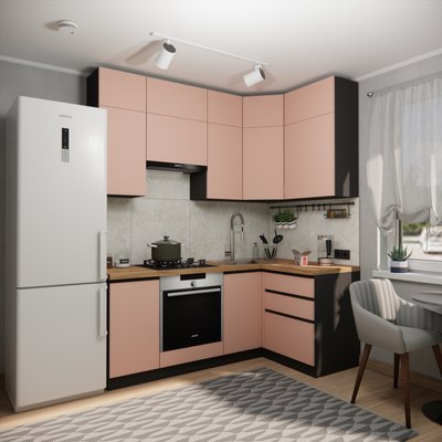 Кухонный гарнитур ВерсоМебель Эко Премиум 1.2x2.0 правая