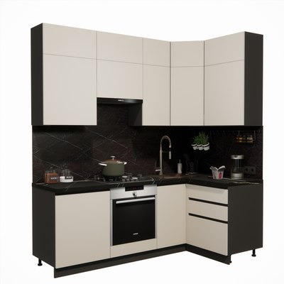 Кухонный гарнитур ВерсоМебель Эко Премиум 1.2x2.2 правая - фото