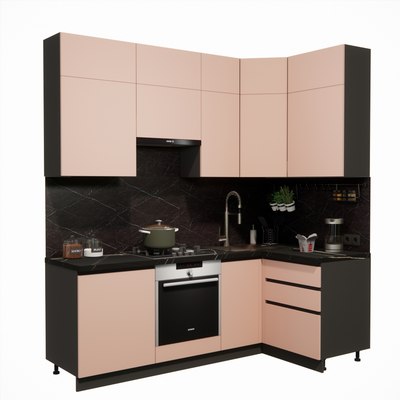 Кухонный гарнитур ВерсоМебель Эко Премиум 1.2x2.2 правая - фото