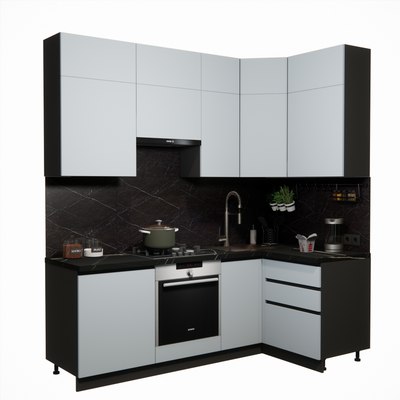 Кухонный гарнитур ВерсоМебель Эко Премиум 1.2x2.2 правая - фото