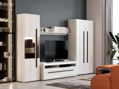 Шкаф с витриной Мебельград Ницца 1 дв