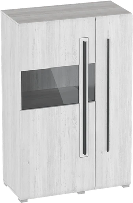 Шкаф с витриной Мебельград Ницца 2 дв - фото