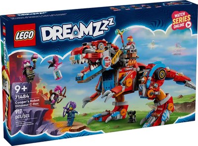 Конструктор Lego Dreamzzz Робот-динозавр C-Rex Купера / 71484 - фото