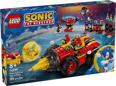 Конструктор Lego Sonic Супер Соник против Эггмэна-Дрельстера / 76999 - фото