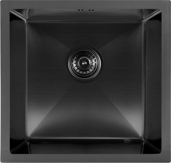 Мойка кухонная Arfeka Eco AR PVD Nano Decor Millet Grains 45x45 - фото