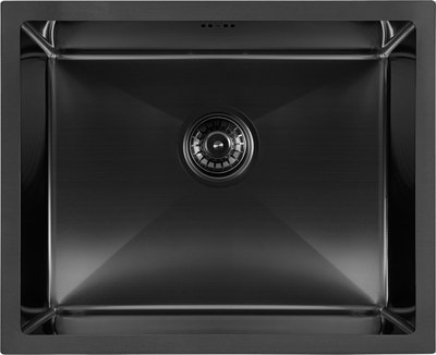 Мойка кухонная Arfeka Eco AR PVD Nano Decor Millet Grains 55x45 - фото