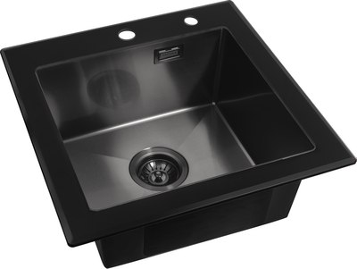 Мойка кухонная Arfeka Eco AR PVD Nano 50x50