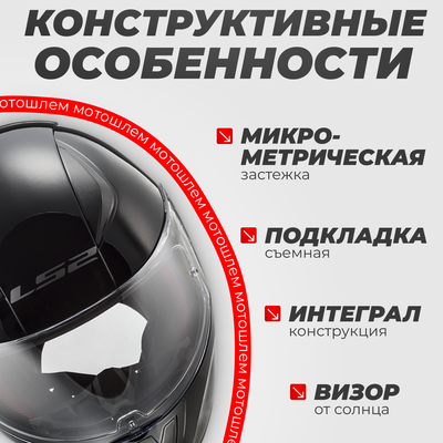 Мотошлем LS2 FF353 Rapid 2 Solid