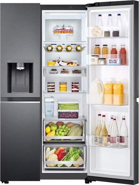 Холодильник с морозильником LG GC-L257CBEV