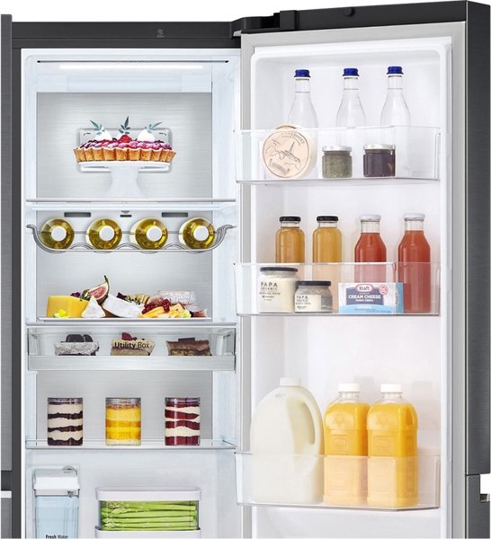 Холодильник с морозильником LG GC-L257CBEV