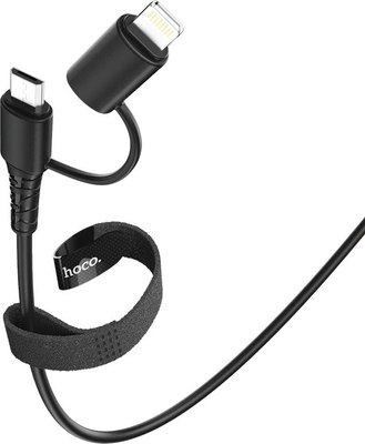 Кабель Hoco X54 2в1 Micro to Lightning