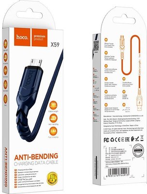Кабель Hoco X59 Micro