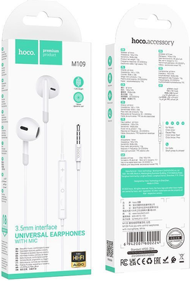 Наушники-гарнитура Hoco M109