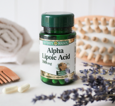 Жирные кислоты Nature's Bounty Альфа-липоевая кислота 100мг