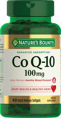 Коэнзим Nature's Bounty Q-10 100мг - фото