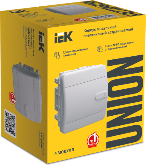 Бокс пластиковый IEK UIC-KP13-V-04-41-K01