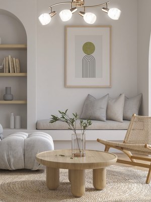 Люстра Aitin-Pro НПБ 02-4x40-102 / 7496/4