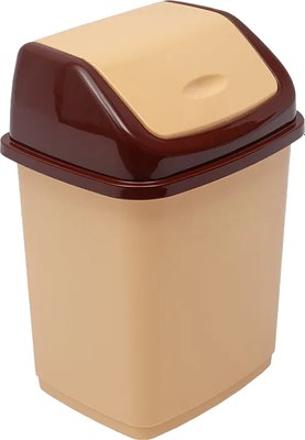 Мусорное ведро Эльфпласт Ромашка EP107 - фото