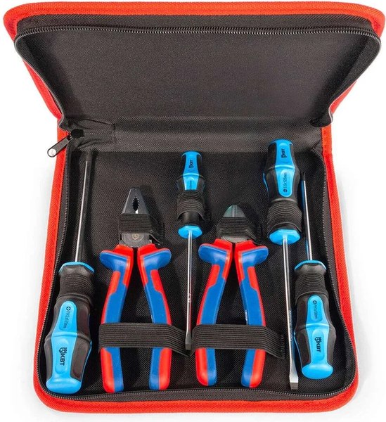 Универсальный набор инструментов КВТ Слесарный Мастер НИС-04 / 92066 - фото