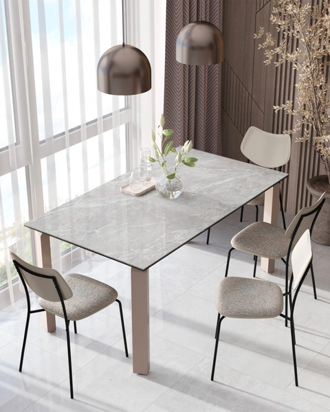 Обеденный стол Stool Group Varden Раскладной 160-220x90 