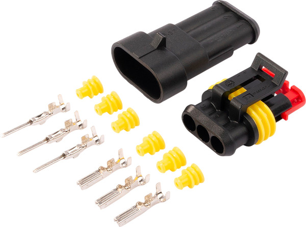 Разъем автомобильный КВТ РГА-3П / 89505 - фото