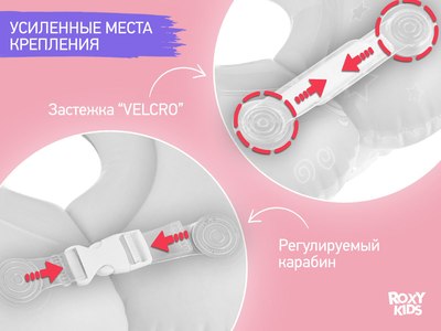 Круг для купания ROXY-KIDS Мишка Circus / RTT-002С