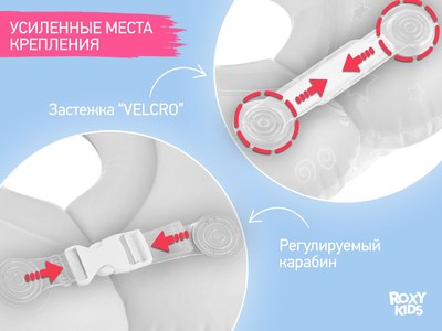 Круг для купания ROXY-KIDS Мишка Party / RTT-002P