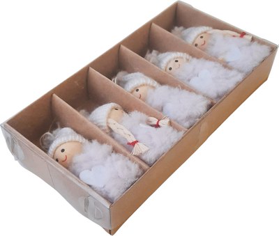 Набор елочных игрушек MONAMI Девочка с сердечком 12A-002