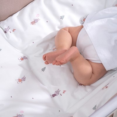 Комплект постельный для малышей Perina Bunnies / BN2.140-1/40