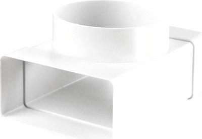 Переходник воздуховода Семь ветров 110x55/d100 / 531 - фото