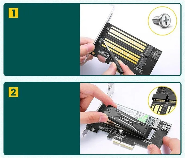 Адаптер для SSD диска Ugreen CM302 / 70504
