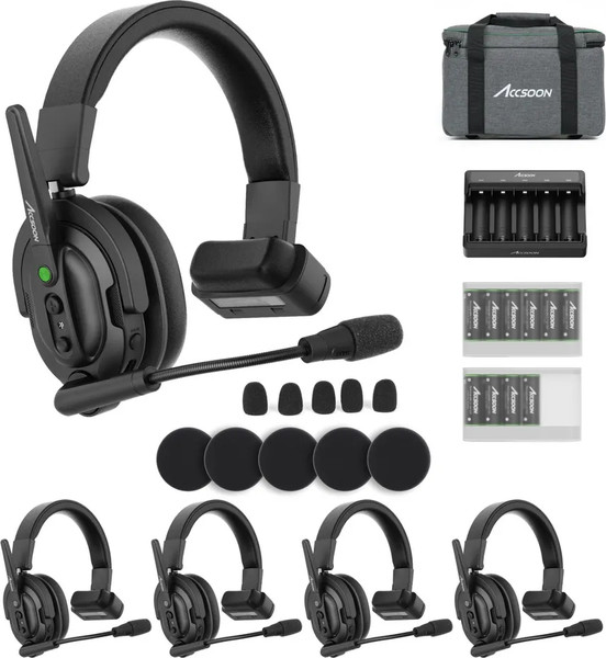 Интерком система Accsoon CoMo MIC02-1H4R / 31947