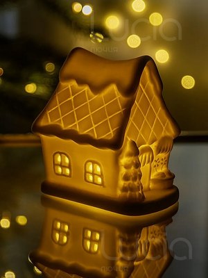 Ночник Лючия Зимняя Избушка 27 / 186-27