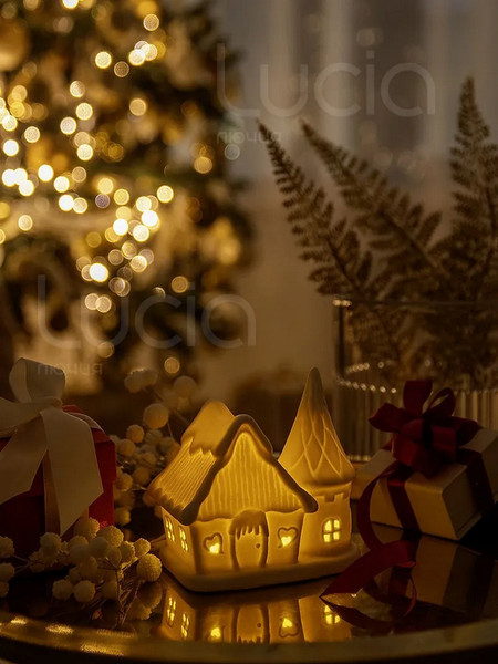 Ночник Лючия Зимняя Избушка 28 / 186-28