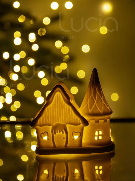 Ночник Лючия Зимняя Избушка 28 / 186-28