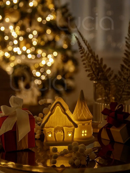 Ночник Лючия Зимняя Избушка 28 / 186-28