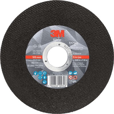 Отрезной диск 3M Т41 125x1мм / 51790 - фото