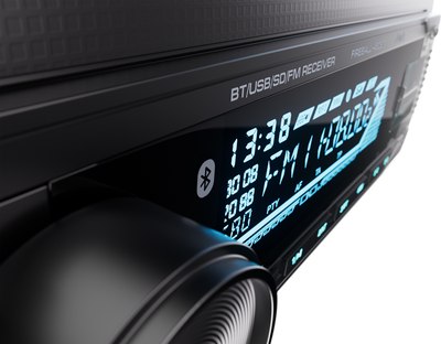 Бездисковая автомагнитола AURA Fireball-450BT