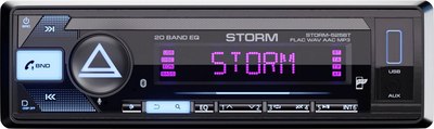 Бездисковая автомагнитола AURA Storm 525BT - фото