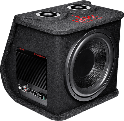 Корпусной активный сабвуфер Урал AC-У12A  - фото