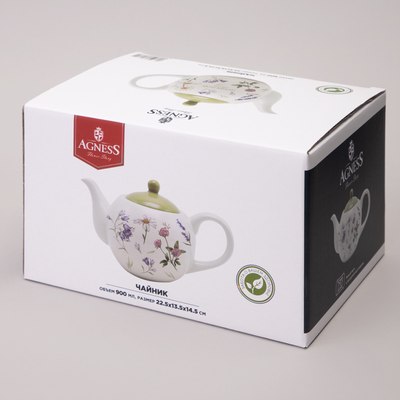 Заварочный чайник Agness Flower Story 358-2174