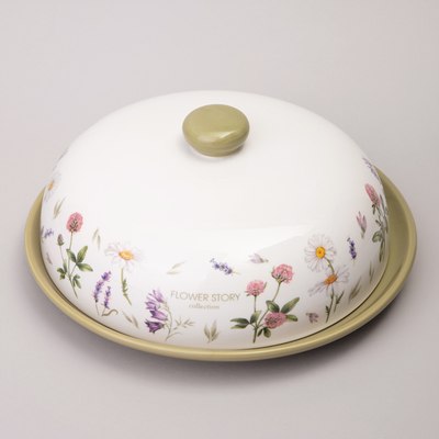 Емкость для хранения выпечки Agness Flower Story 358-2185