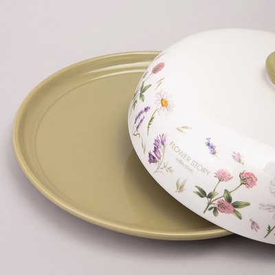 Емкость для хранения выпечки Agness Flower Story 358-2185